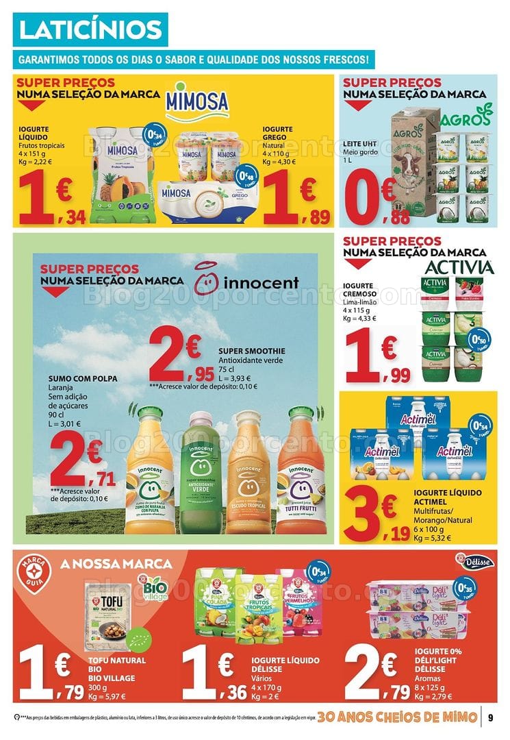 Antevisão Folheto E-LECLERC Promoções de 6 a 12 agosto
